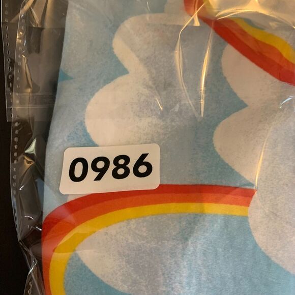 MODCLOTH On My Wavelength Skater Skirt Rainbow Size Small - Picture 11 of 11